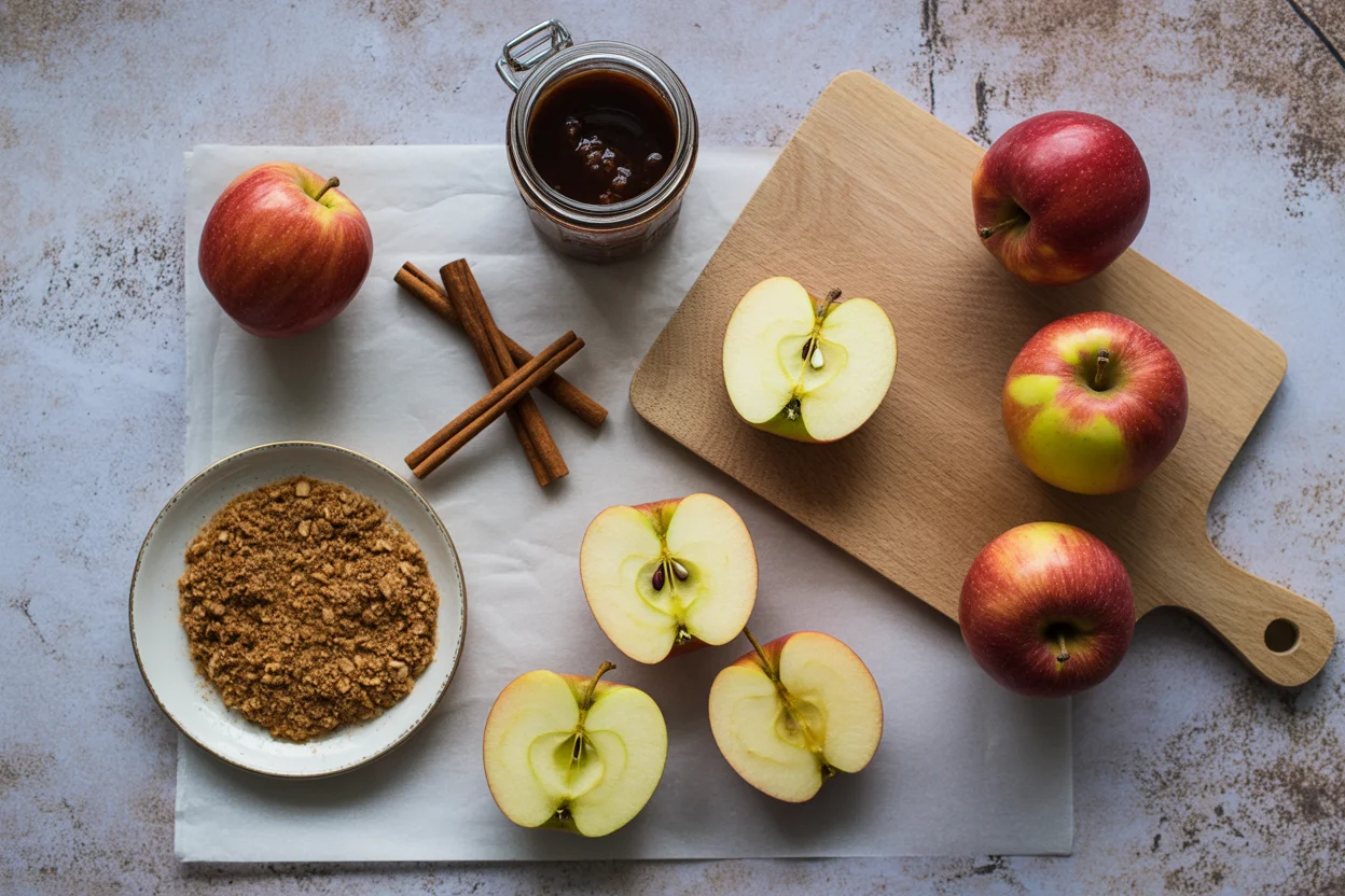 Air fryer apple crisps (no sugar)